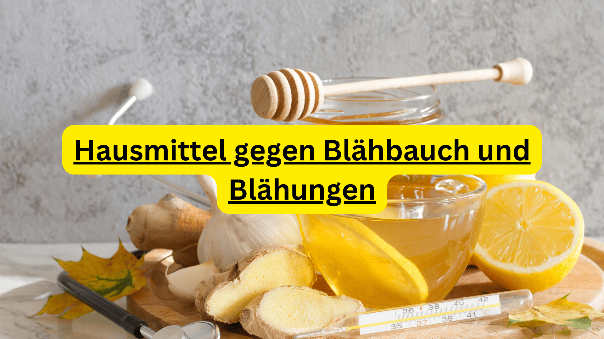 Hausmittel gegen Blähbauch