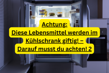 Lebensmittel nicht im Kühlschrank