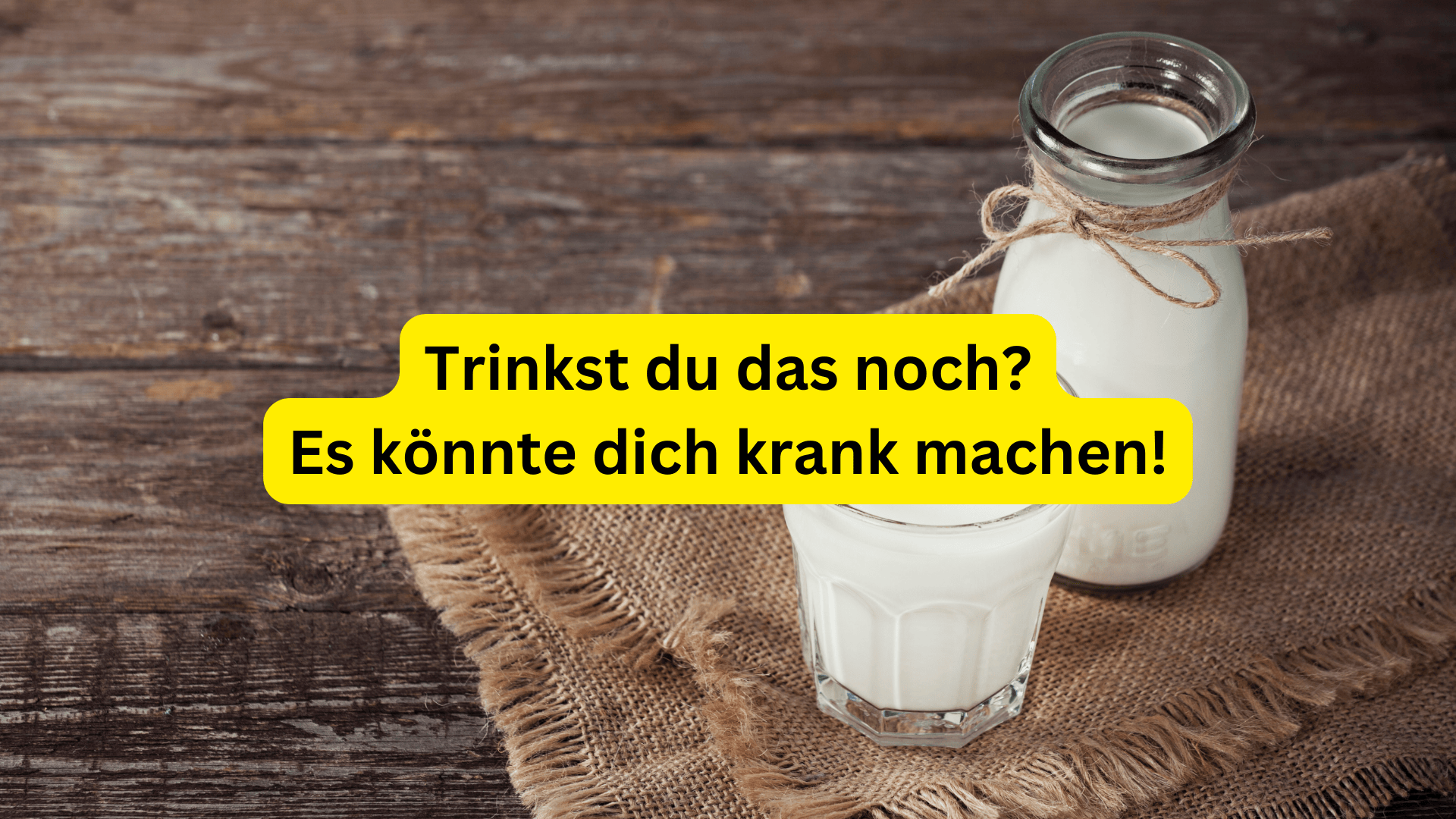 Ultrahocherhitzte Milch