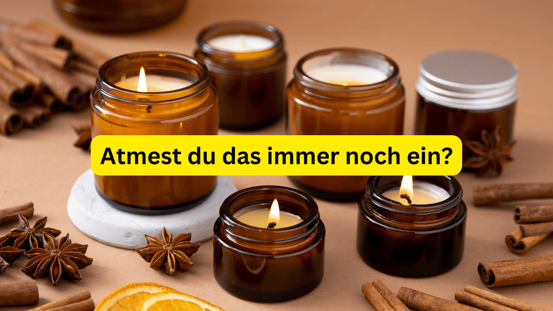 Duftkerzen gesundheitsschädlich