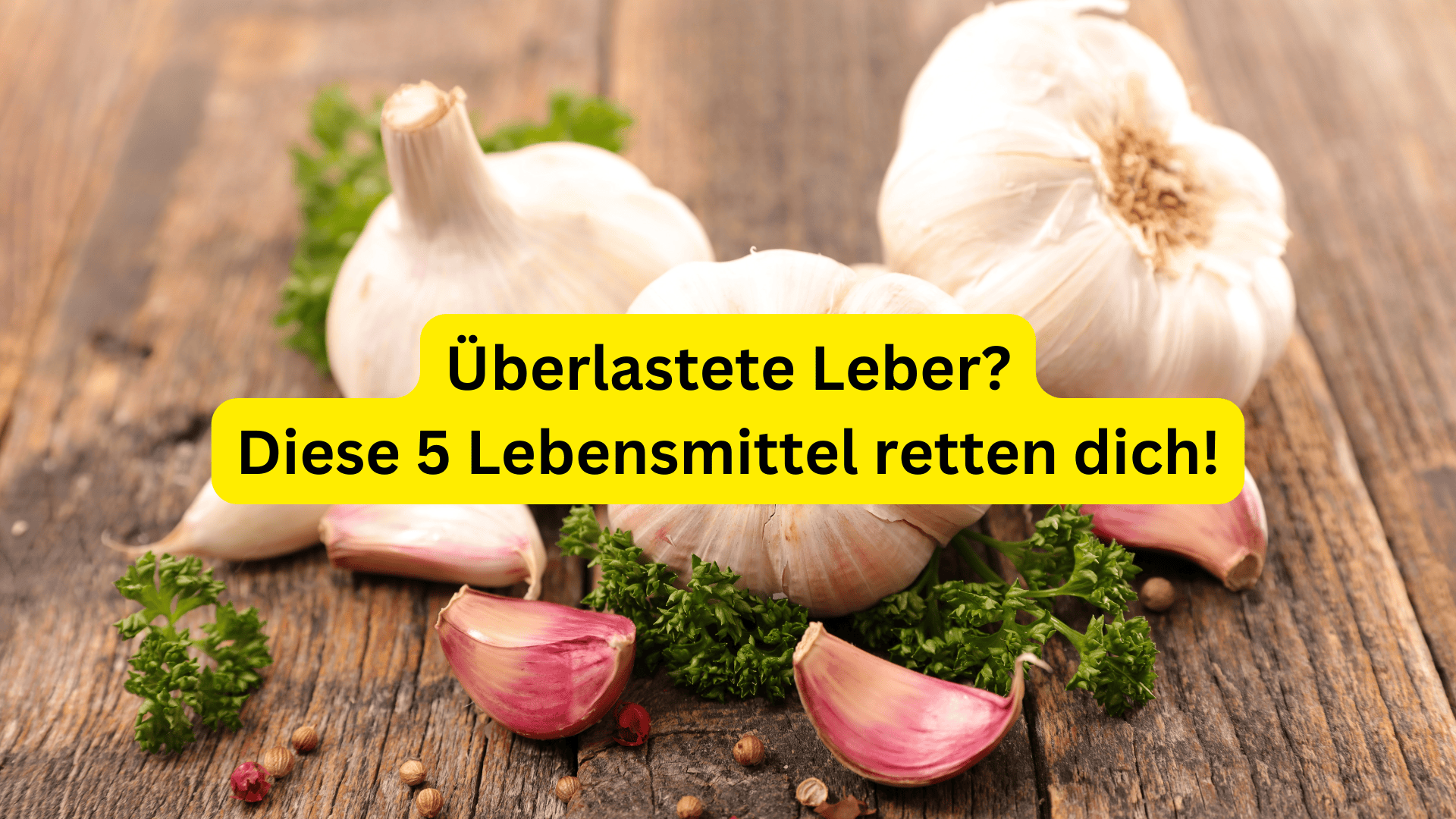 Leber entgiften