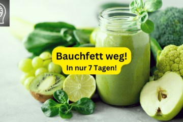 Grüne Saft zur Fettverbrennung