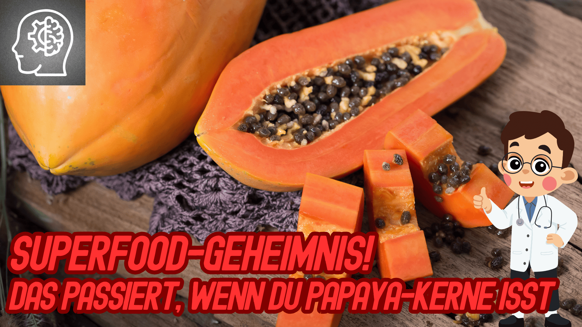 Papaya-Kerne