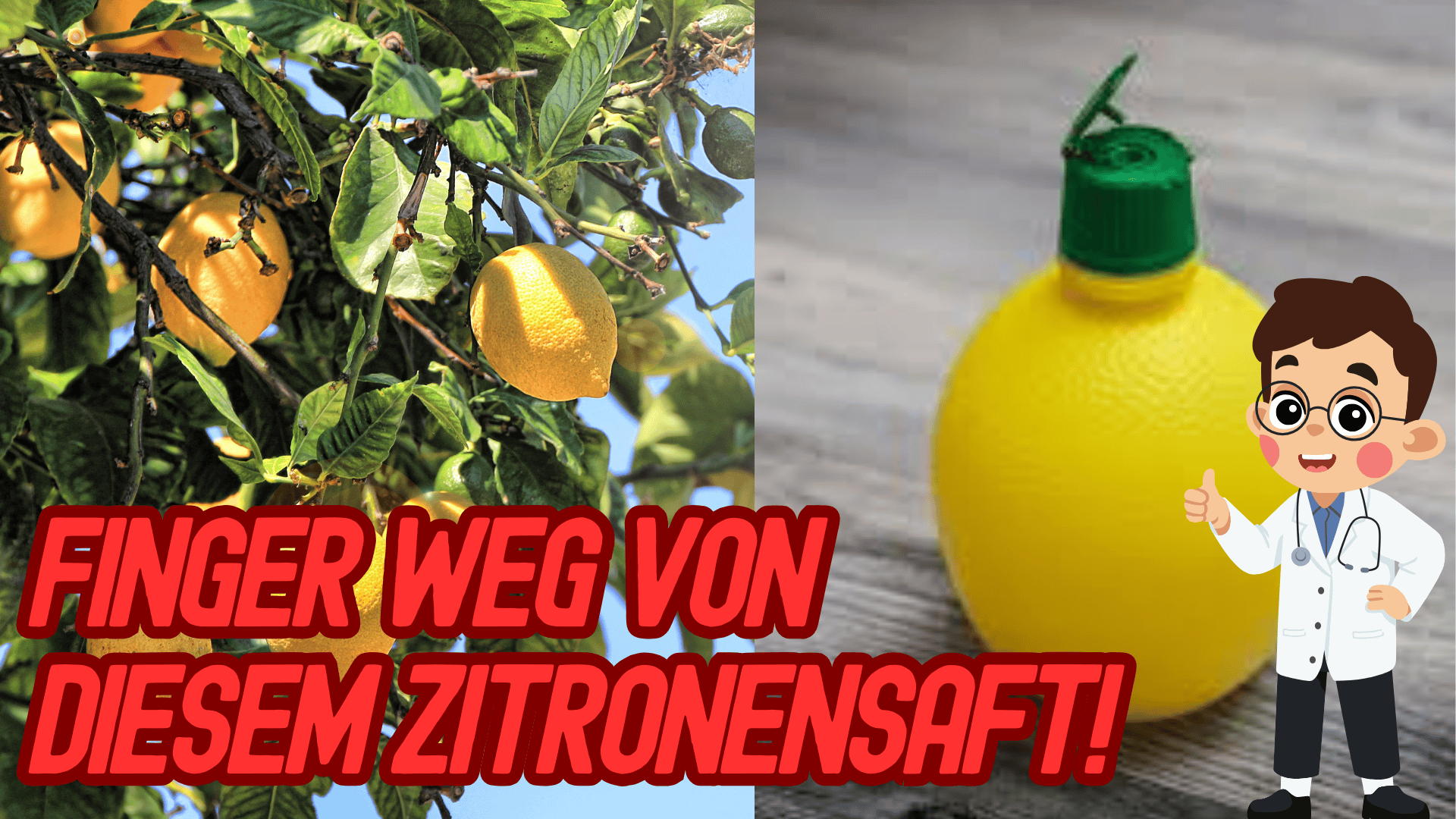 Frischer Zitronensaft